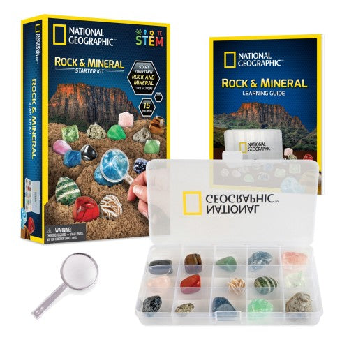 National Geographic Rock and Mineral Starter Kit
