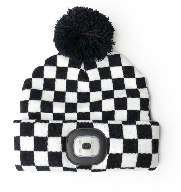 Kids Rechargeable LED Beanie - Patterned