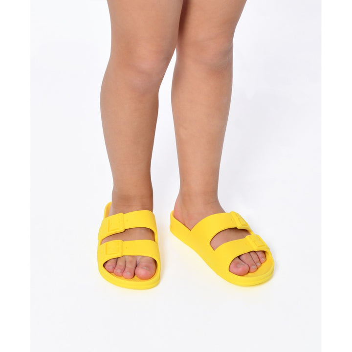 Cacatoes Bahia - Yellow Fluo Scented Sandals - Baby