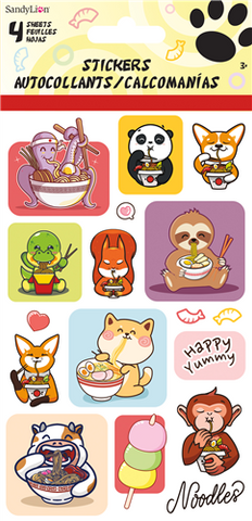 Oodles of Noodles Stickers