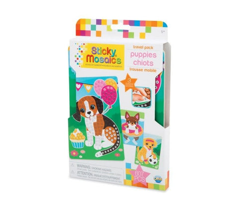 Sticky Mosaics Travel Pack: Puppies
