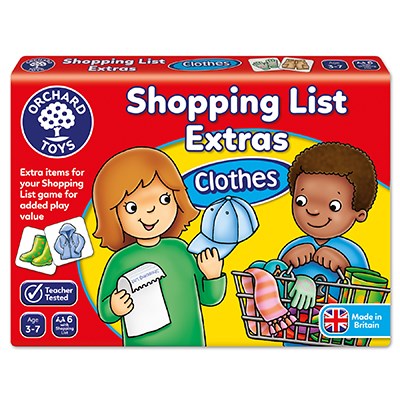 Shopping List Expansion - Clothes