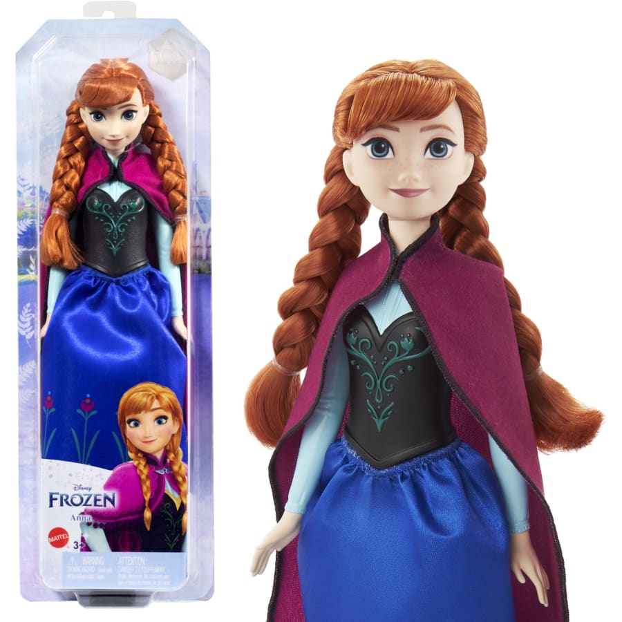 Disney Frozen Anna Doll with Braids