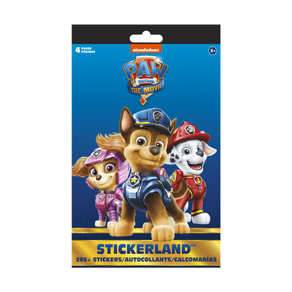 Paw Patrol The Movie Stickerland Pad Toytown – Toytown Toronto