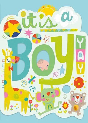 It's a Boy, Yay! Card