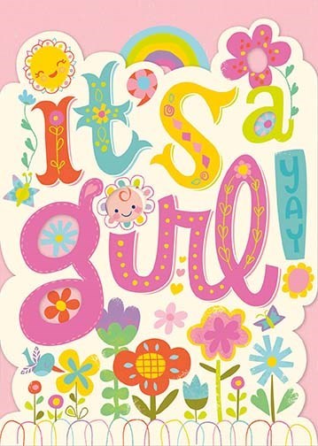 It's a Girl! Card
