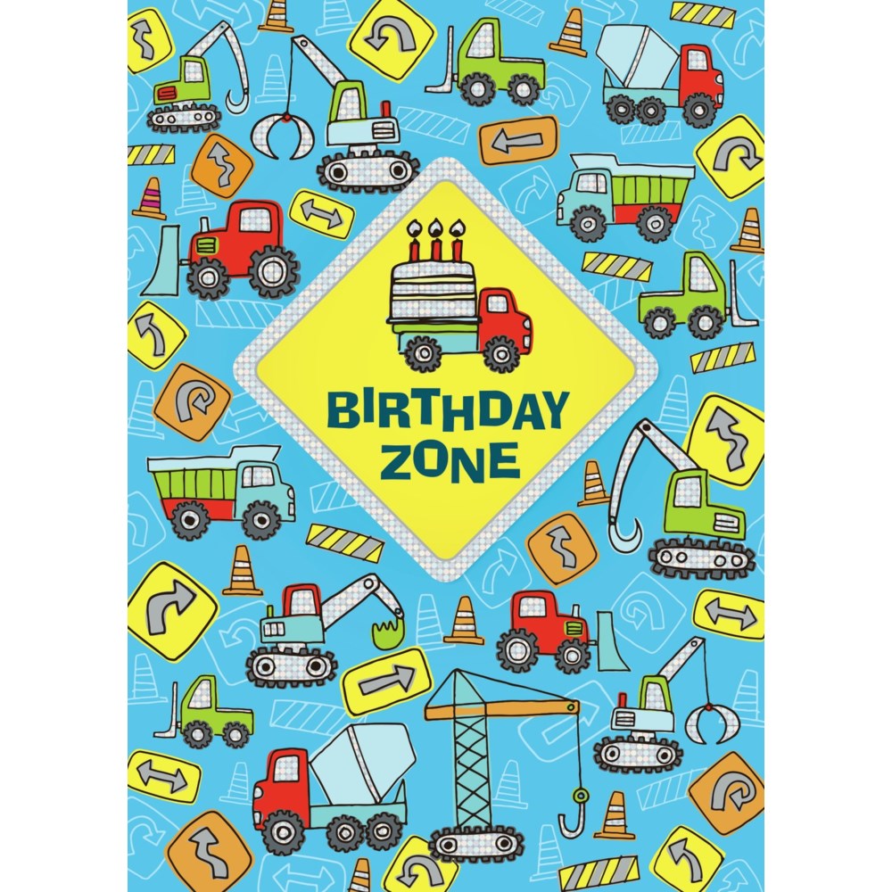 Birthday Zone Birthday Card