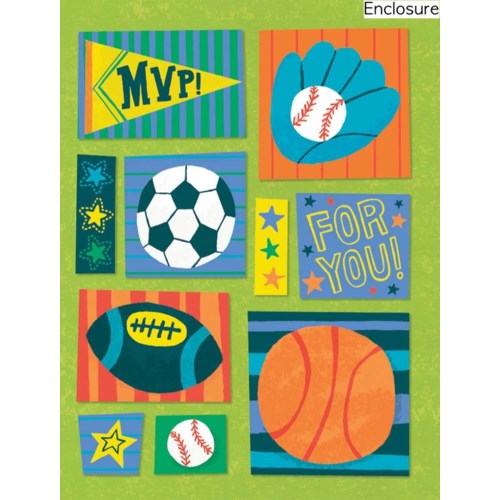 Sports Enclosure Card