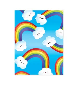 Rainbow Explosion Enclosure Card