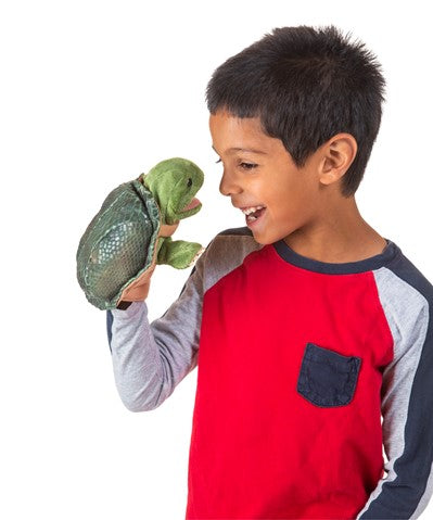 Folkmanis Little Turtle Hand Puppet
