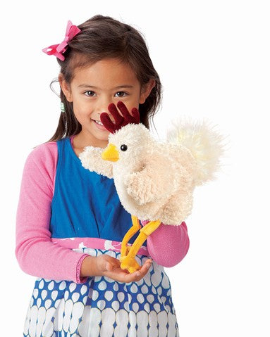 Folkmanis Funky Chicken Hand Puppet