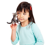 Folkmanis Mini Tabby Cat Finger Puppet