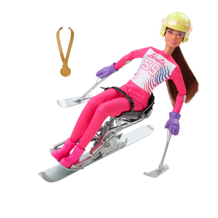 Barbie I Can Be Winter Sports Para Alpine Doll