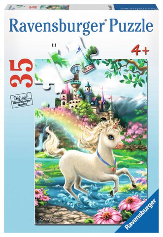 Ravensburger Unicorn Castle Jigsaw Puzzle 35pc