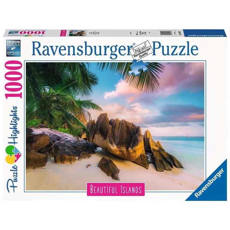 Ravensburger Beautiful Islands Seychelles 1000pc Puzzle