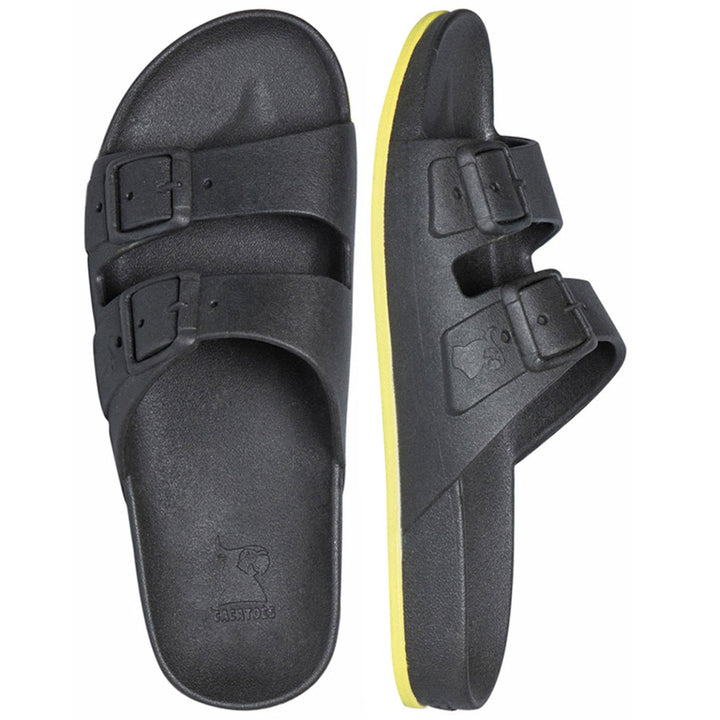 Cacatoes Brasilia - Carbone Yellow Fluo Scented Sandals - Kids/Teen