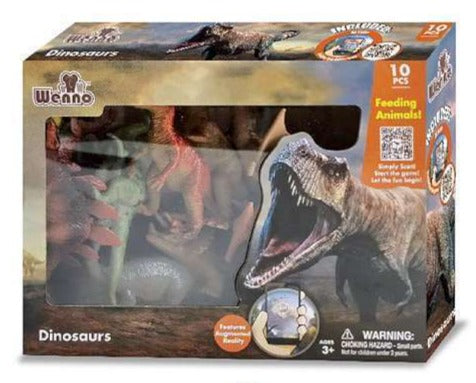 10 Piece Play Set - Dinosaurs