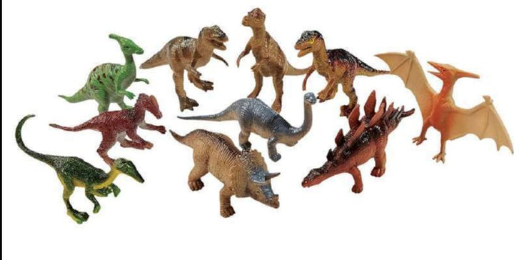 10 Piece Play Set - Dinosaurs