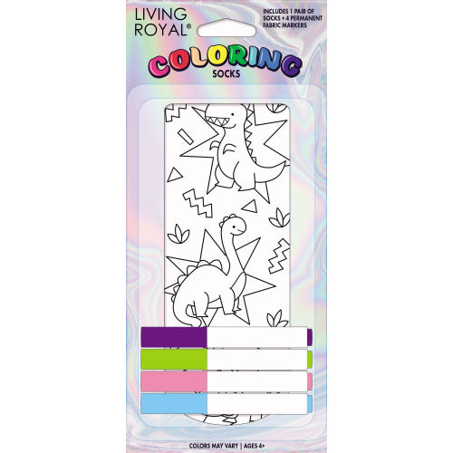 Living Royal Kid's Colour-in Socks Assorted Styles