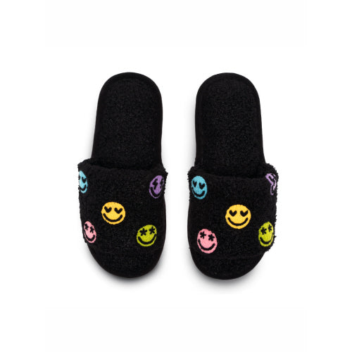 Living Royal Teen/Adult Slide Slippers: Smiley