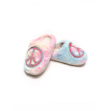 Living Royal Kids Slippers: Rainbow Peace