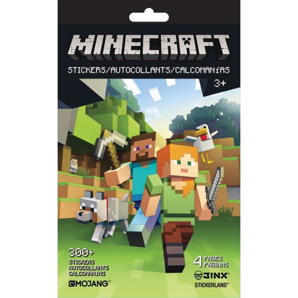 Minecraft Stickerland Pad