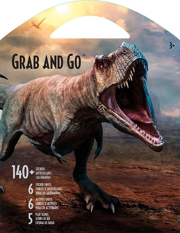 Dinosaur Grab and Go Stickers