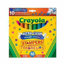 Crayola Stampers Markers 10 Pack