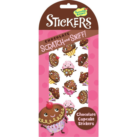 Scratch & Sniff Stickers Chocolate Cupcakes