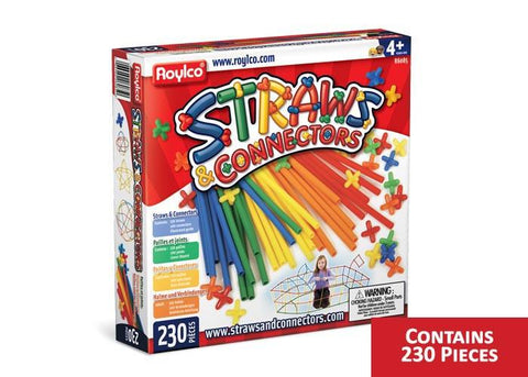Straws & Connectors 230 Pieces