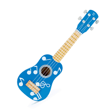 Hape Rock Star Blue Ukulele