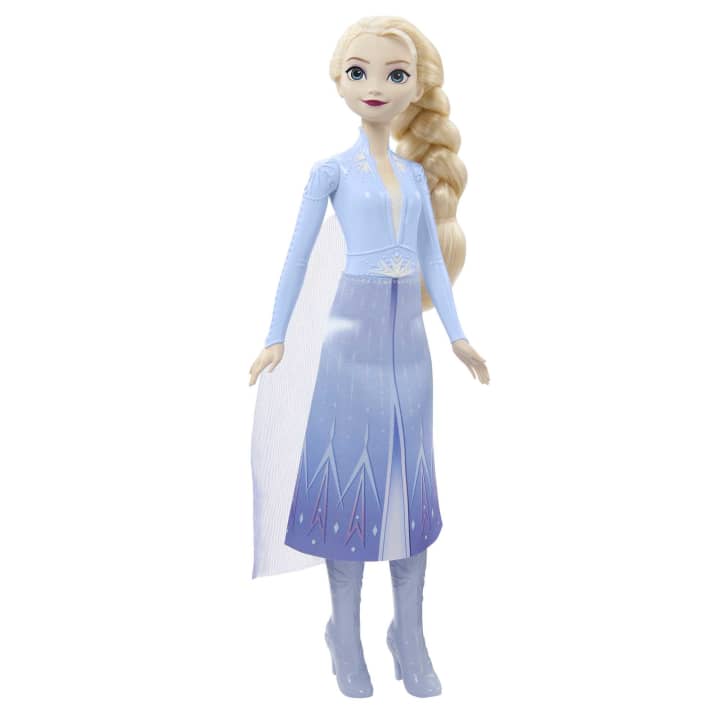 Disney Frozen Elsa Doll in Blue Dress