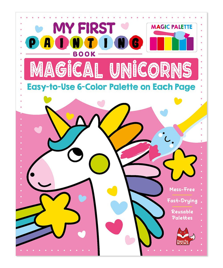 My First Painting Book: Magical Unicorns